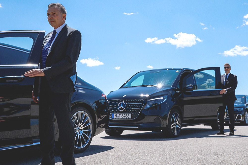 Chauffeurservice Business Class München Meeting Transfer