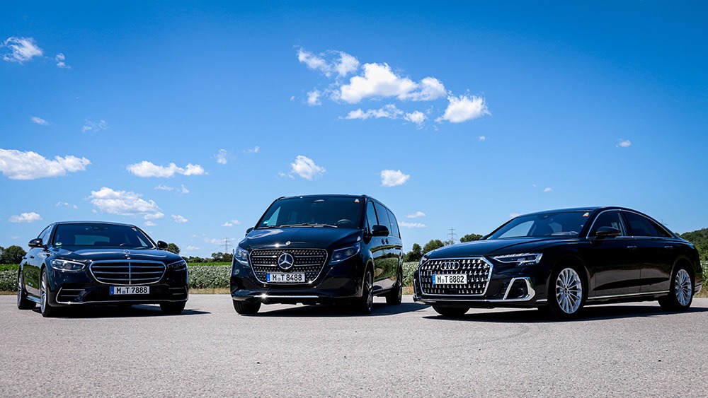 Luxusflotte f&uuml;r Stundenbuchung Chauffeur in M&uuml;nchen